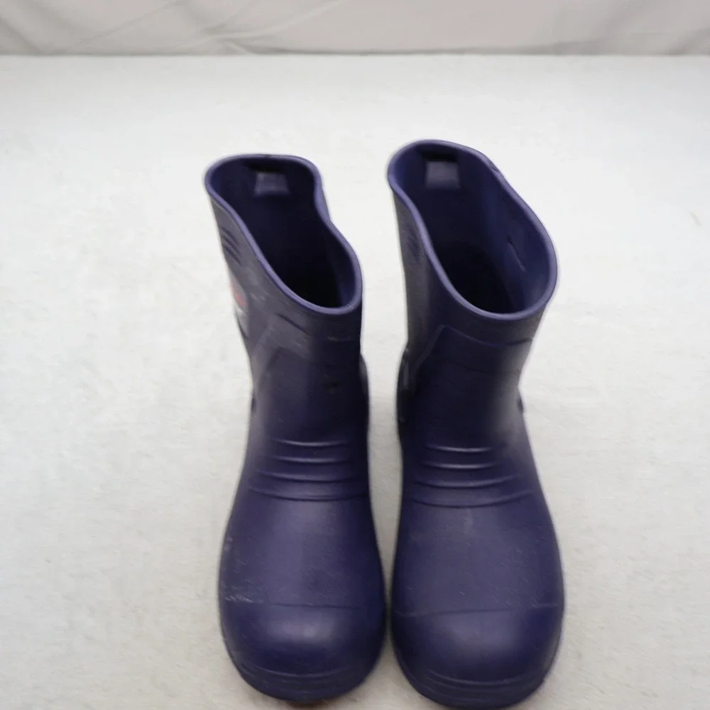 Tingley Flite Unisex M7 W9 Rain Boots Blue Waterproof Utility Slip Resistant